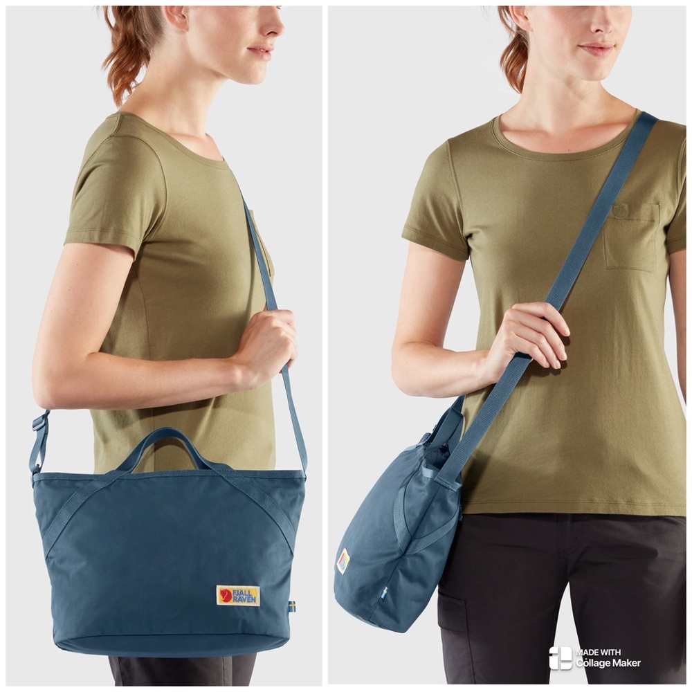 Fjallraven Vardag Crossbody Bag - Storm / Blue - Picture 10 of 10